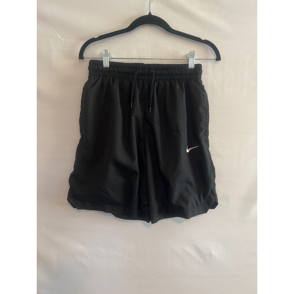 Nike Mens Black Ripstop Mesh Lined Running Training Shorts Size Small